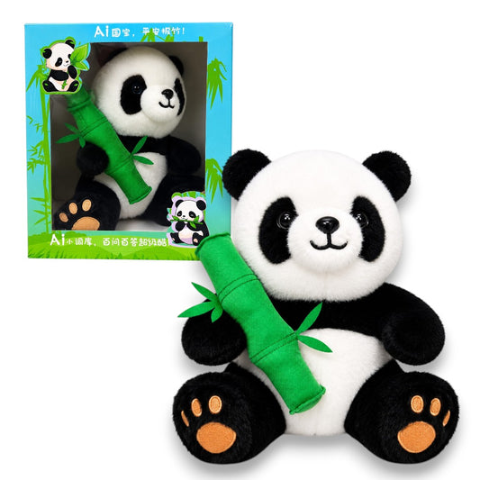 AI Dazi Interactive Talking Panda Plush Toy | Smart AI Plush Companion | Wi-Fi Enabled Educational Talking Panda for Kids
