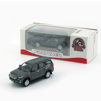 BMC 1:64 Toyota Fortuner Diecast Model Car | Premium Collectible SUV | Dark Grey