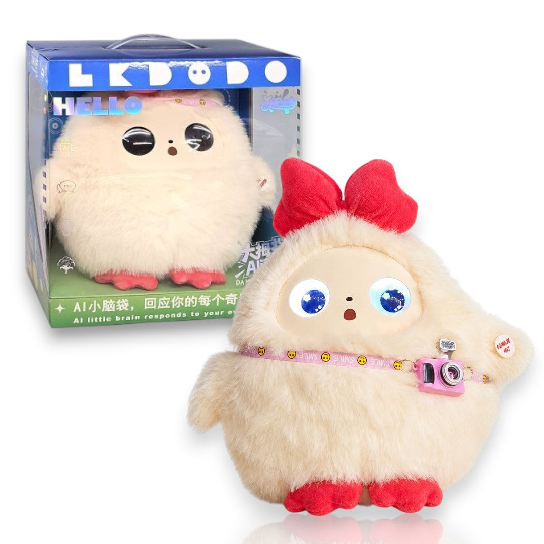Yumi Bird AI Interactive Talking Plush Toy | Smart AI Companion | App-Controlled Educational Plush Toy for Kids