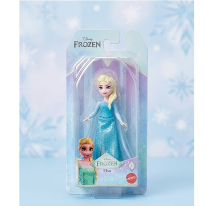 Disney Frozen Elsa Small Doll | Mattel Disney Frozen Collectible Fashion Doll with Removable Cape (4 inch)| Movie-Inspired Toy | Ages 3+