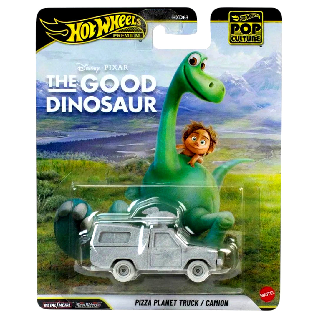 Hot Wheels 1:64 Scale  Premium Pop Culture 5-Car Set HXD63 | Disney Pixar, Forza, Stranger Things & The Simpsons | Metal/Metal with Real Riders | BGX