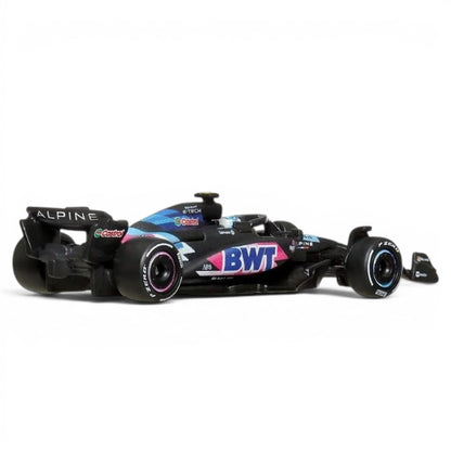 Hot Wheels Premium Formula 1 2024 BWT Alpine F1 Team A524 #10 | 1:64 Die-Cast Formula One Race Car | Metal/Metal with Real Riders