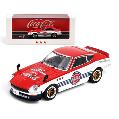 INNO64 1:64 Nissan Fairlady Z S30 Coca-Cola Racing Edition Die-Cast Model Car  | Collectible