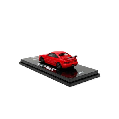 INNO64 1:64 Toyota MR2 SW20 Red Die-Cast Model Car with Functional Pop-Up Headlights & Display Case