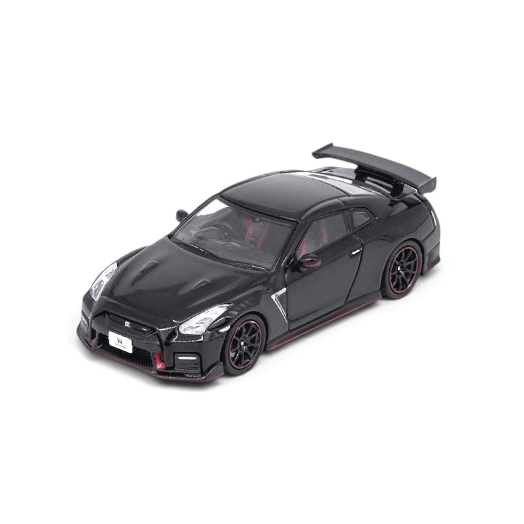INNO64 1:64 Nissan GT-R R35 NISMO Black Die-Cast Model with Display Case