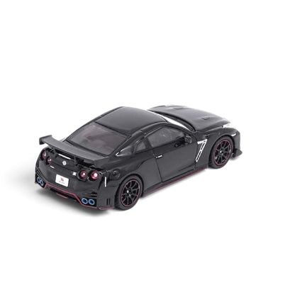 INNO64 1:64 Nissan GT-R R35 NISMO Black Die-Cast Model with Display Case