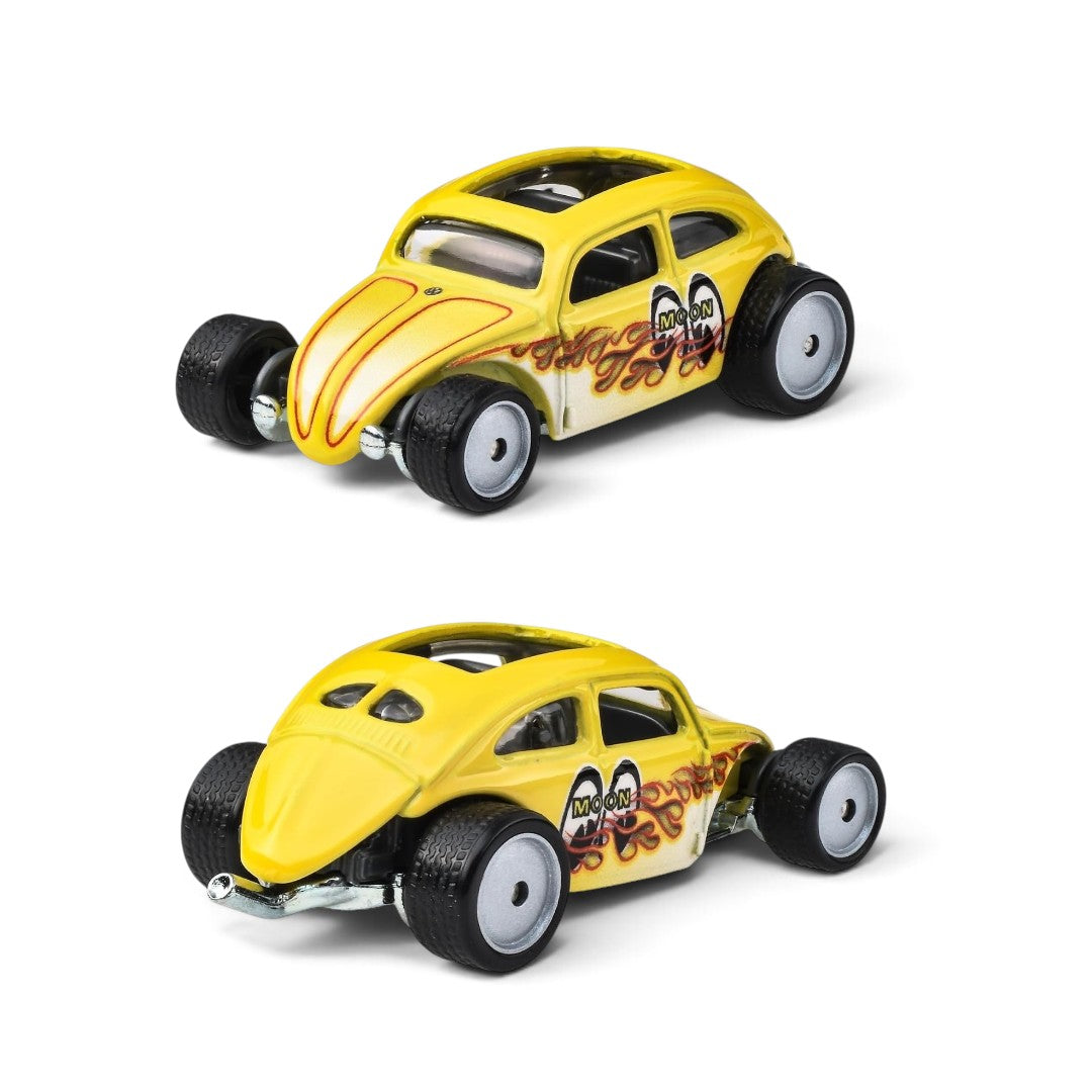 Hot Wheels Premium 1:64 Scale Speed Machines Diorama Set of 4 | Collectible Die-Cast Cars with Real Riders