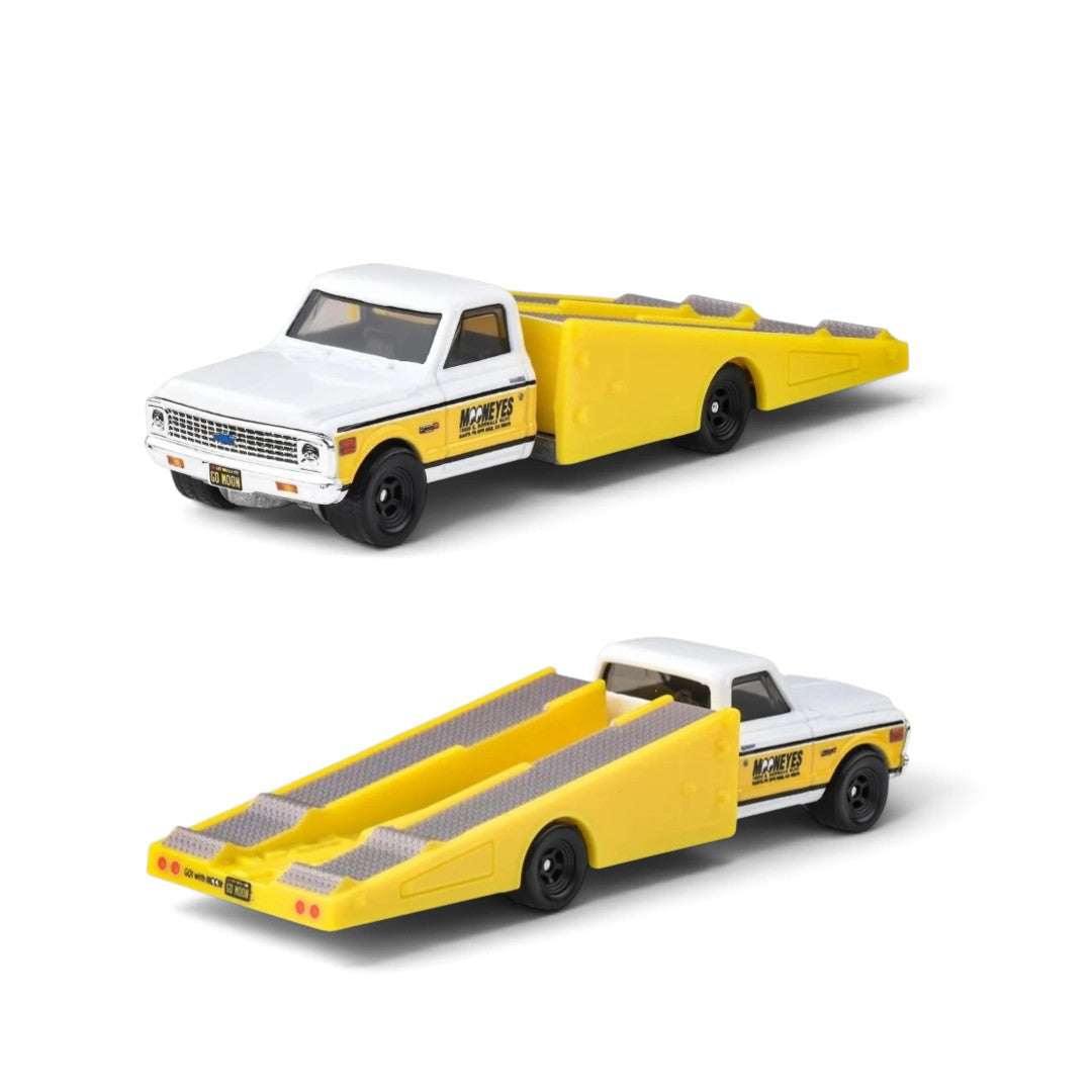 Hot Wheels Premium 1:64 Scale Speed Machines Diorama Set of 4 | Collectible Die-Cast Cars with Real Riders