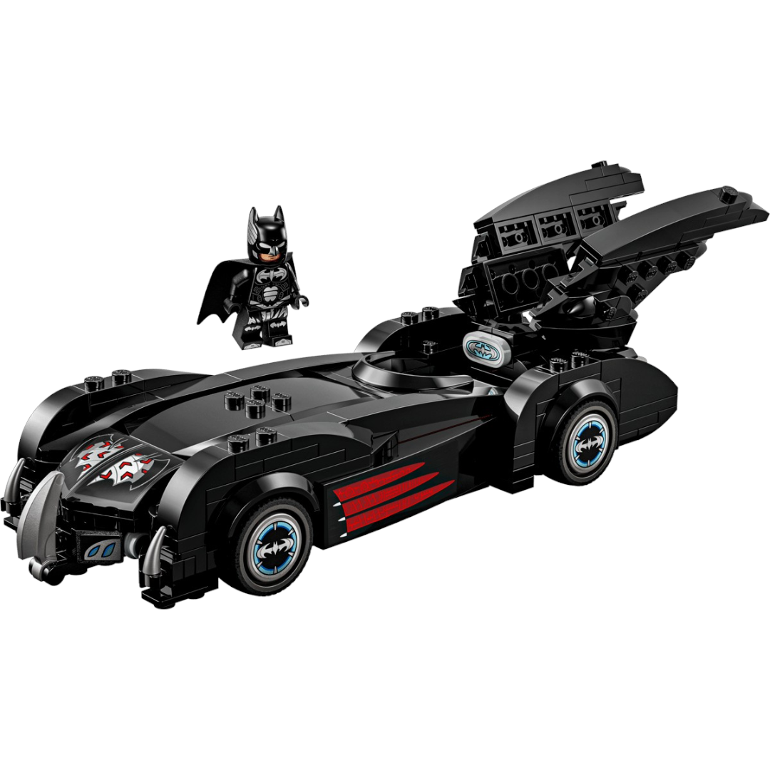 LEGO 76333 DC Batman & Robin Batmobile Building Set with Batman Minifigure | Superhero Car Toy