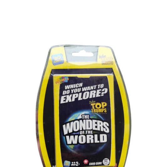 Top Trumps Deluxe Wonders of the World Card Game – 30 Educational Collectible Cards | Rare 2015 Discontinued Edition