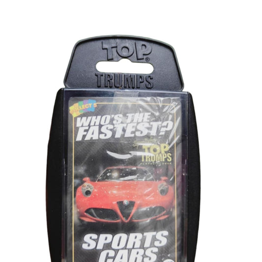 Top Trumps Super Deluxe Sports Cars Card Game – 30 Collectible Car Cards with Storage Case | Rare 2014 Discontinued Edition