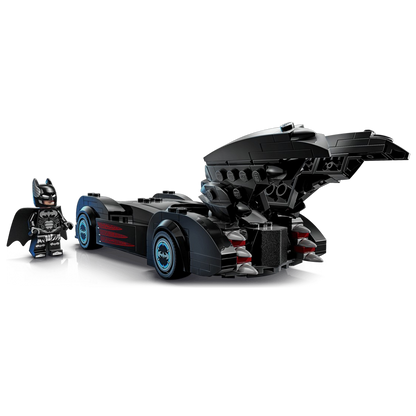 LEGO 76333 DC Batman & Robin Batmobile Building Set with Batman Minifigure | Superhero Car Toy