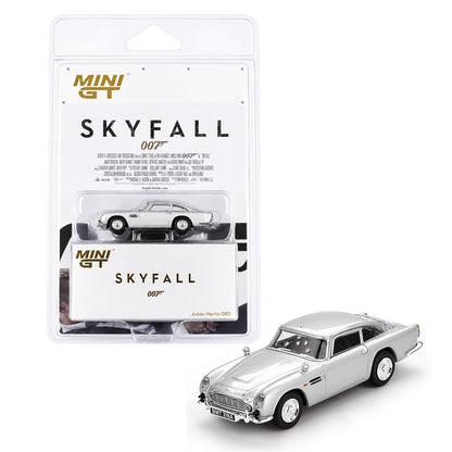 Mini GT 1:64 (Blister Pack) James Bond 007 Skyfall Aston Martin DB5 Die-Cast Model Car | Premium Collectible