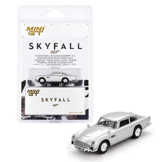 Mini GT 1:64 (Blister Pack) James Bond 007 Skyfall Aston Martin DB5 Die-Cast Model Car | Premium Collectible