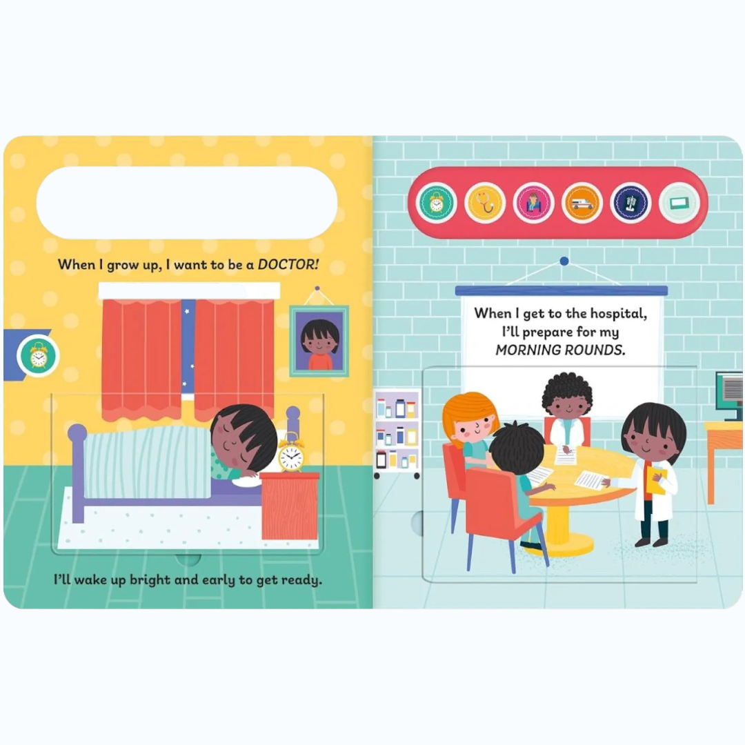 North Parade I Want to Be a Doctor – Educational Career Picture Book for Kids | Early Learning Story Book for Children