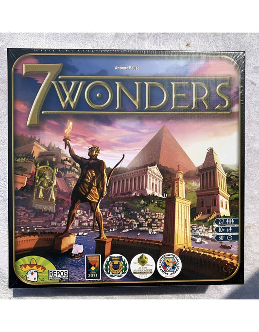 7 Wonders 1st Edition Board Game - Jaiman Toys