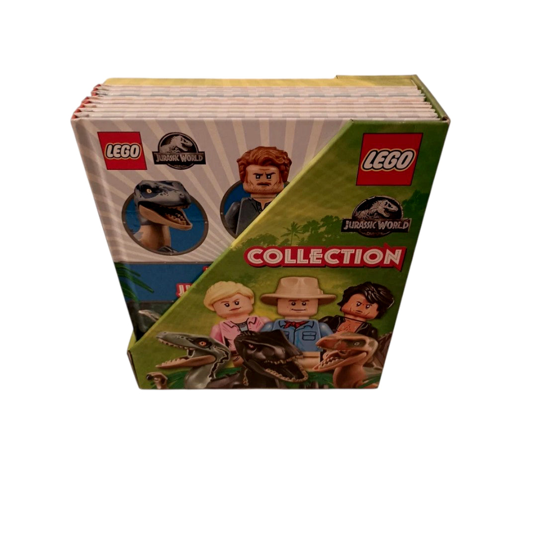 LEGO Jurassic World Collection – 8 LEGO Books with Claire Minifigure & Baby Raptor Building Set for Kids (Ages 6+)