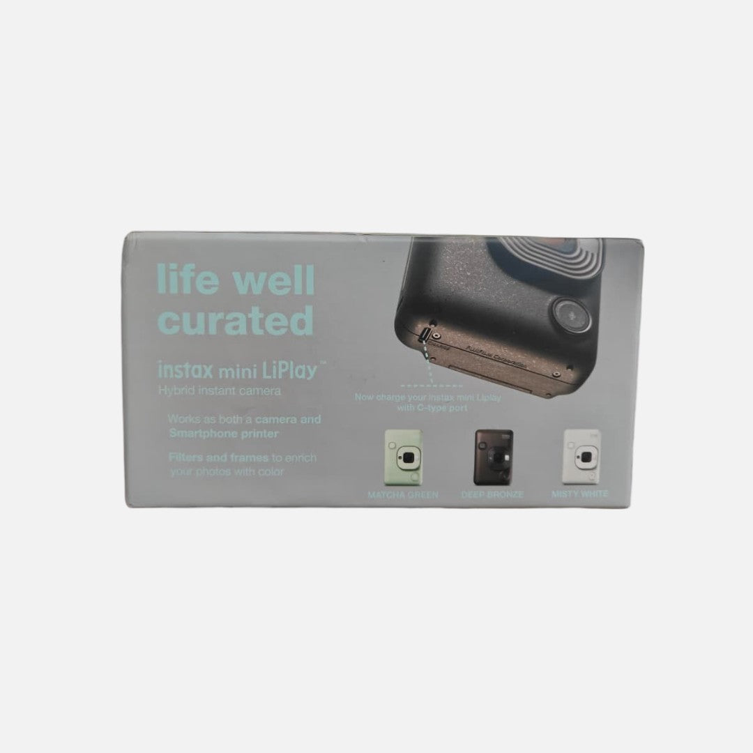 Fujifilm Instax Mini LiPlay Elite Box | Hybrid Instant Camera + Mini Album + 10 Shot Film + 5 Fridge Magnets