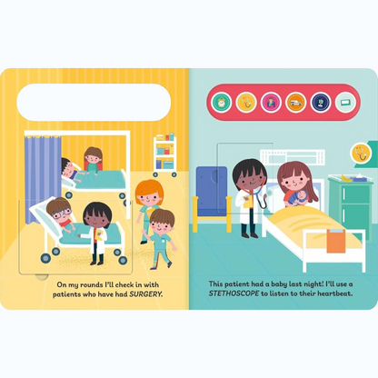 North Parade I Want to Be a Doctor – Educational Career Picture Book for Kids | Early Learning Story Book for Children