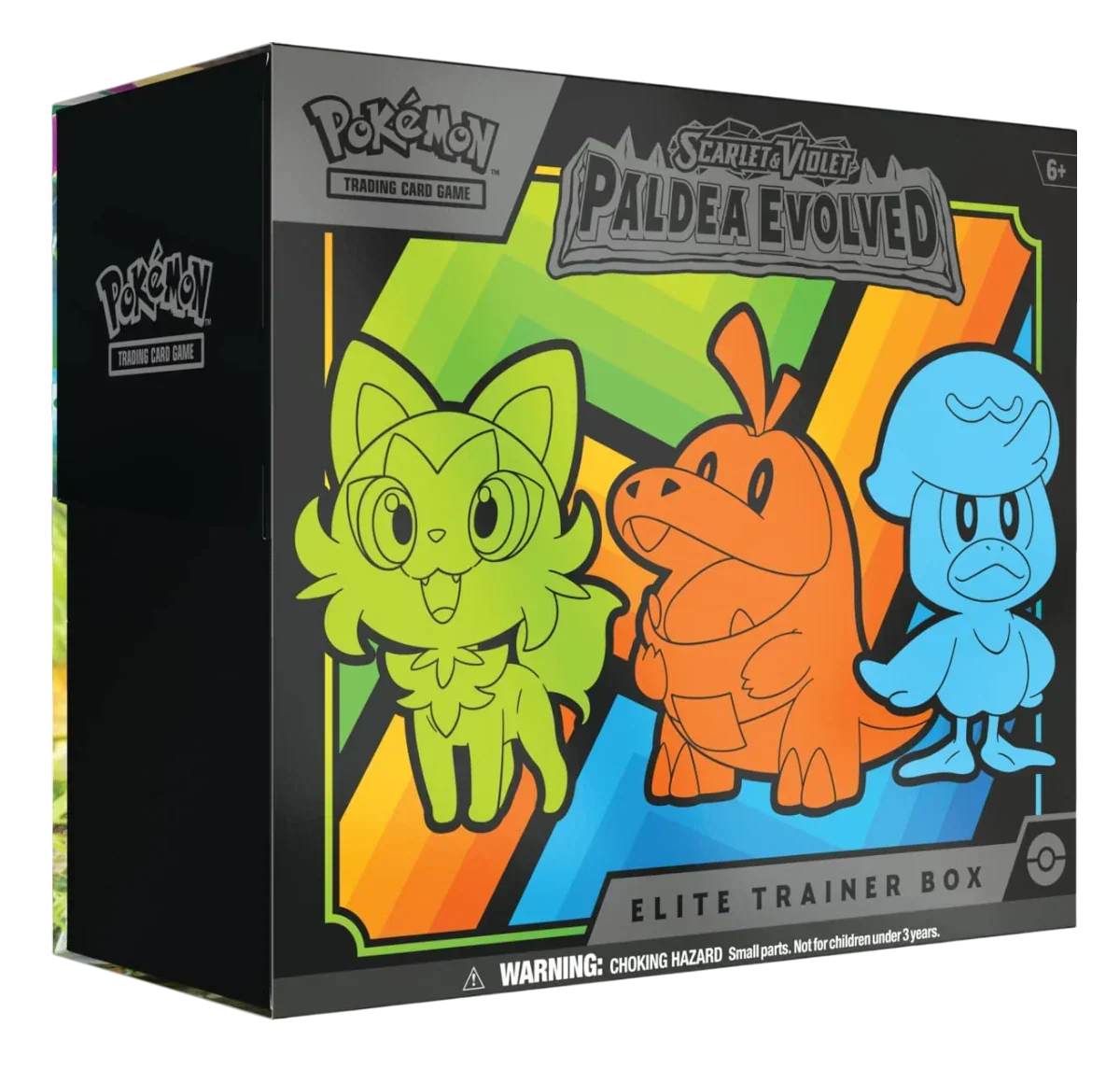 Original Pokémon TCG Scarlet & Violet: Paldea Evolved Elite Trainer Box – 9 Booster Packs, Official Pokémon ETB (English)