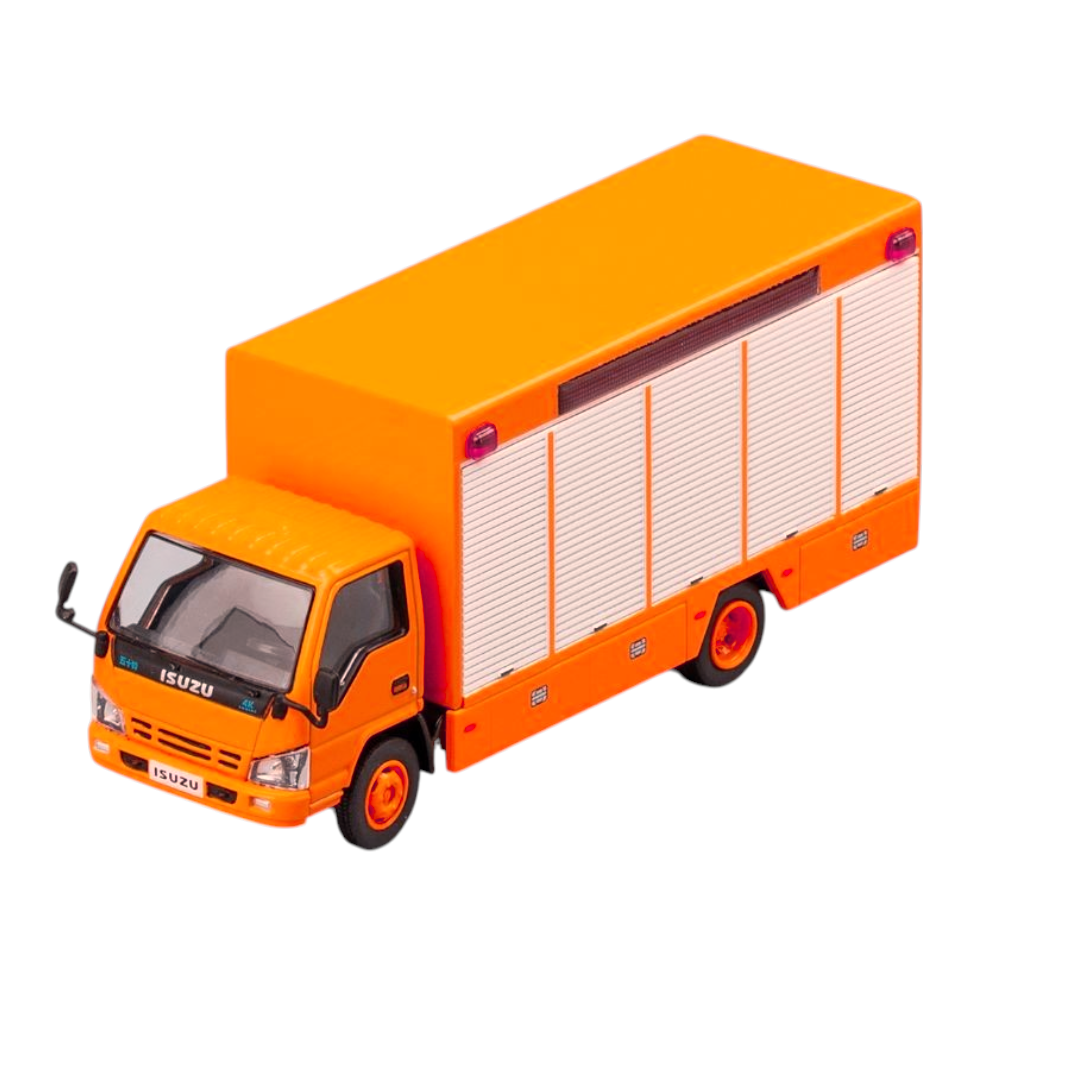 GCD 1:64 Isuzu N Series Truck Yellow (LHD) Die-Cast Model Truck