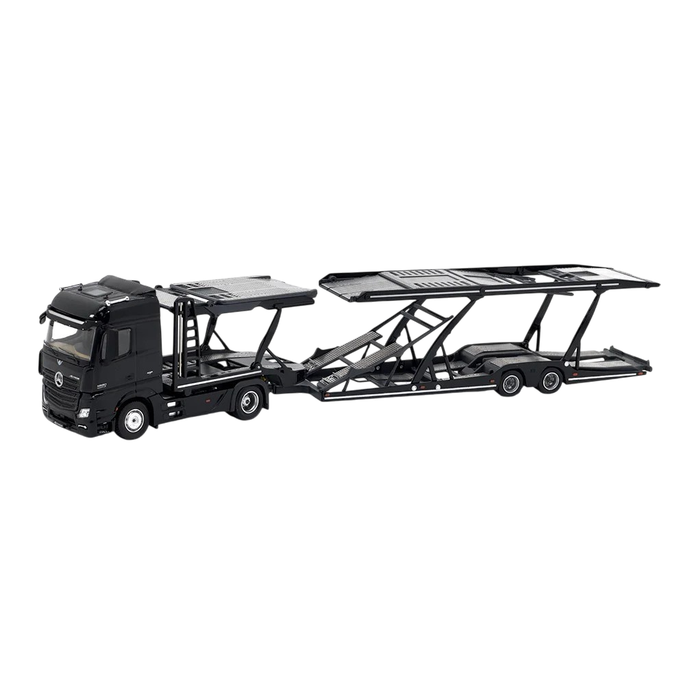 UNIQUE MODELS x Tiny 1:64 Mercedes-Benz Actros MP5 Black City