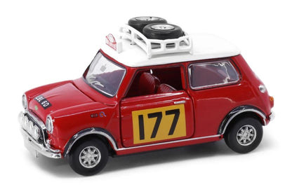 Tiny City Mini Cooper Mk 1 Rally  #1771:50 Scale Die-Cast Model Car | Classic Vintage Mini Collectible