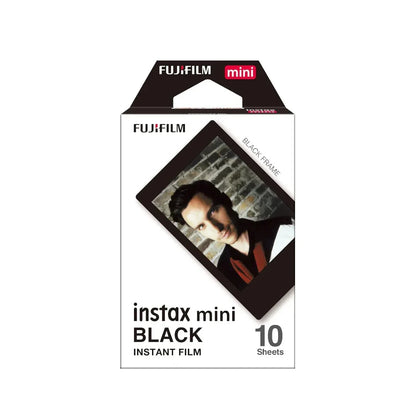 Fujifilm Instax Mini Designer Film – Black Frame Edition (10 Sheets)