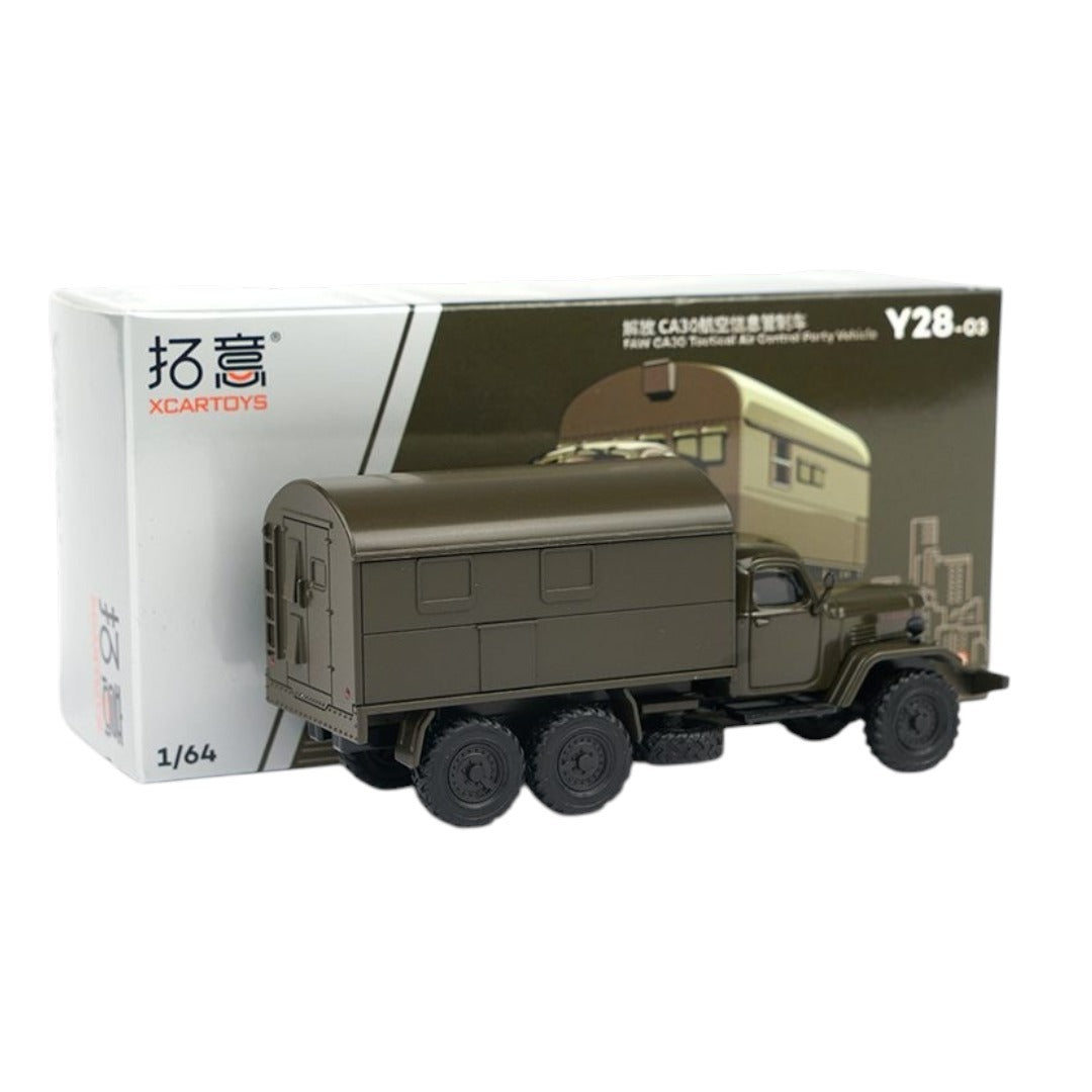XCARTOYS 1:64 FAW CA30 Tactical Air Control Truck Green Die-Cast Model | Military Collector Edition