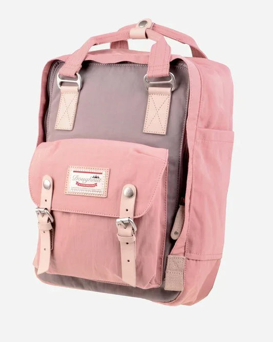Doughnut D010-7590-F Macaroon Backpack – Lavender x Rose | Water-Resistant 16L Travel Bag - Jaiman Toys