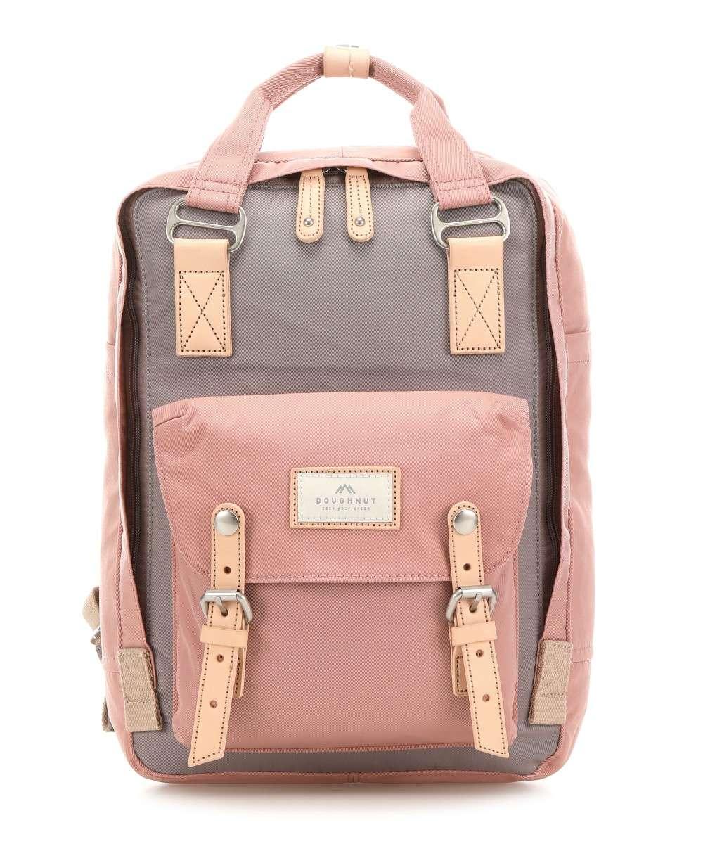 Doughnut D010-7590-F Macaroon Backpack – Lavender x Rose | Water-Resistant 16L Travel Bag - Jaiman Toys
