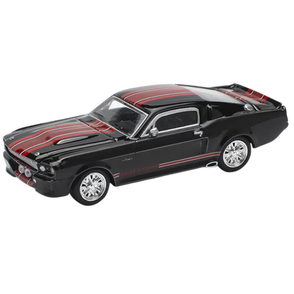 POP RACE Shelby Mustang GT500 Black 1:64 Die-Cast Car Model | PR64-218 Collector Edition