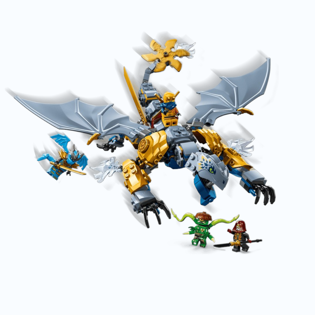 LEGO 71855 Ninjago Dragons Rising Dragon Battle Set with Minifigures | Ninja Dragon Building Toy