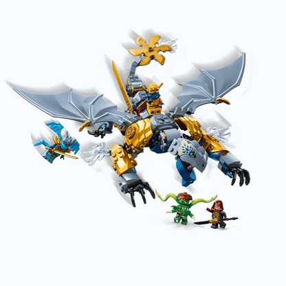LEGO 71855 Ninjago Dragons Rising Dragon Battle Set with Minifigures | Ninja Dragon Building Toy