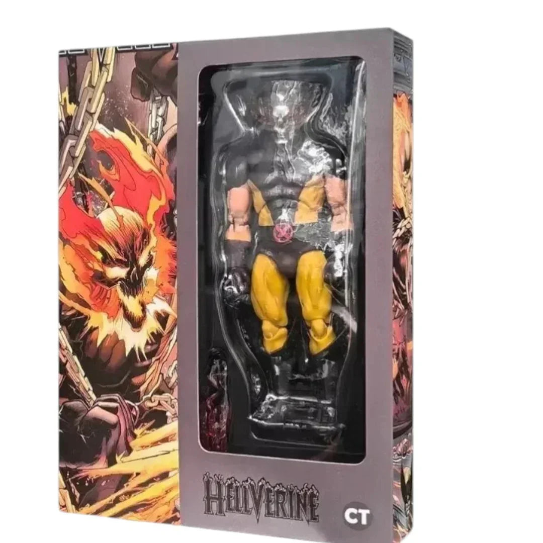 Hellverine Action Figure  6 Inch – Collectible Edition