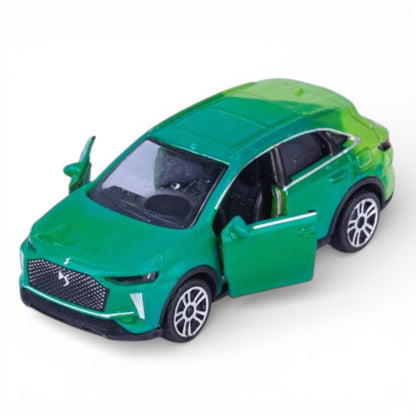 Majorette Color Changer DS7 E-Tense Metal Diecast SUV with Moving Parts – Heat Sensitive Toy Car