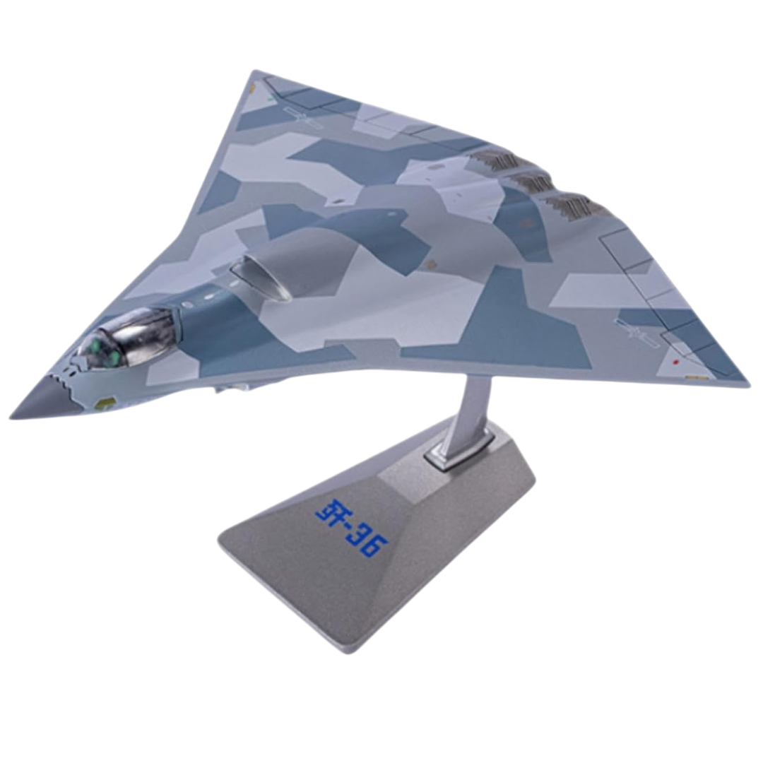 Premium Aircraft Model Plane 1:72 Scale – J-36 Stealth Fighter Metal Diecast for Collectors & Aviation Enthusiasts