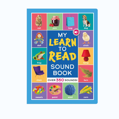 North Parade My Learn to Read Sound Book – Interactive Educational Sound Book with 350+ Sounds for Kids