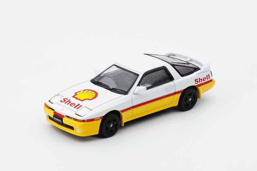 Shadow 1:64 Toyota Supra A70 RHD Yellow & White Diecast Model Car | LL-033-254 Premium Collectible