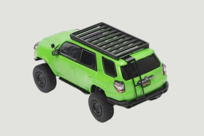 GCD 536 Toyota 4Runner Widebody Prerunner Green 1:64 Diecast Model SUV with Accessories – Premium Off-Road Collectible