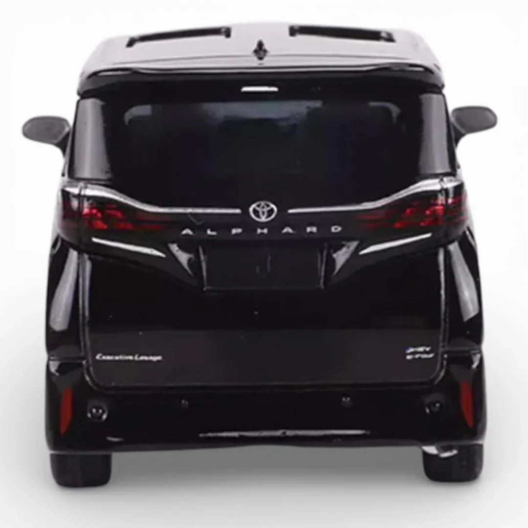 MASSDI 2023 Toyota Alphard Style 1:64 Diecast Luxury Minivan – Premium Metal MPV Model Car with Display Box (Black Edition)