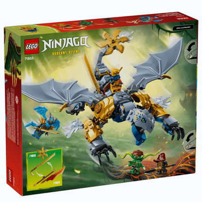 LEGO 71855 Ninjago Dragons Rising Dragon Battle Set with Minifigures | Ninja Dragon Building Toy