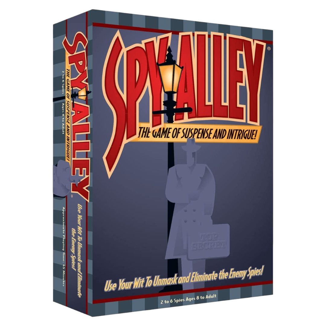 Spy Alley Strategy Board Game | Classic Spy & Secret Agent Deduction Game | Family Board Game for 2–6 Players | Ages 8+