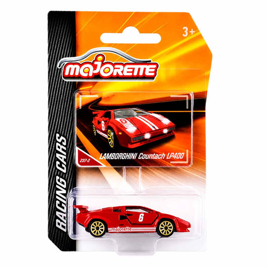 Majorette Lamborghini Countach LP400 1:64 Scale Racing Cars Die-Cast Supercar | Premium Collectible Model