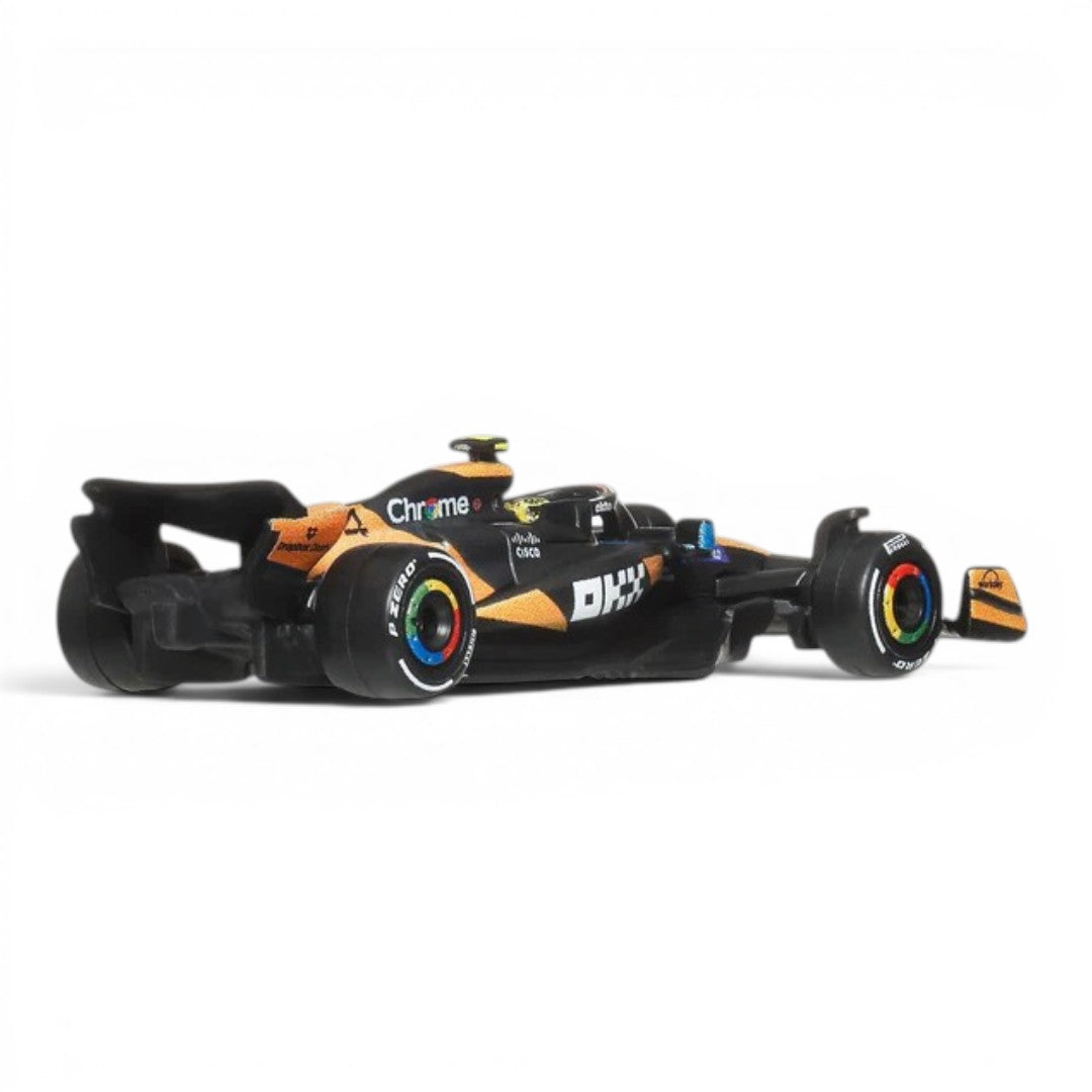 Hot Wheels Premium 1:64 Formula 1 2025 McLaren Formula 1 Team #4 F1 Die-Cast Car | Metal/Metal with Real Riders