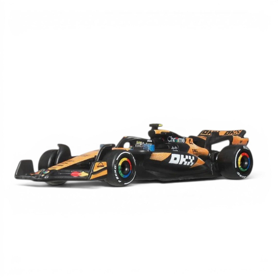 Hot Wheels Premium 1:64 Formula 1 2025 McLaren Formula 1 Team #4 F1 Die-Cast Car | Metal/Metal with Real Riders