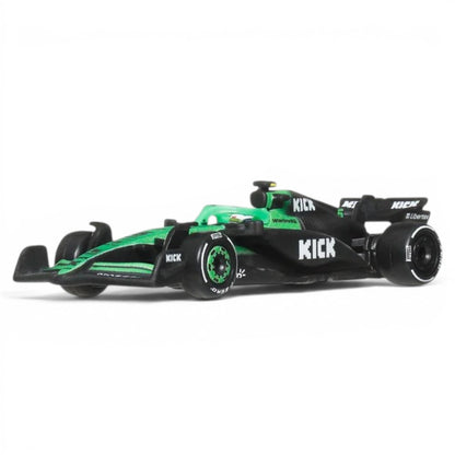 Hot Wheels Premium 1:64 Formula 1 2025 KICK Sauber F1 Team #5 Die-Cast Car | Metal/Metal with Real Riders