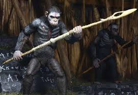 Dawn of the Planet of the Apes Caesar 7-Inch Action Figure with Spear – Collectible