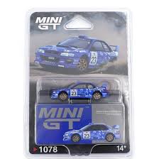 MINI GT 1:64 (Blister) Subaru Impreza WRC99 #23 2000 Acropolis Rally