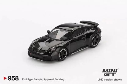 Mini GT 958 Porsche 911 Dakar Black LHD Diecast Scale Model Car